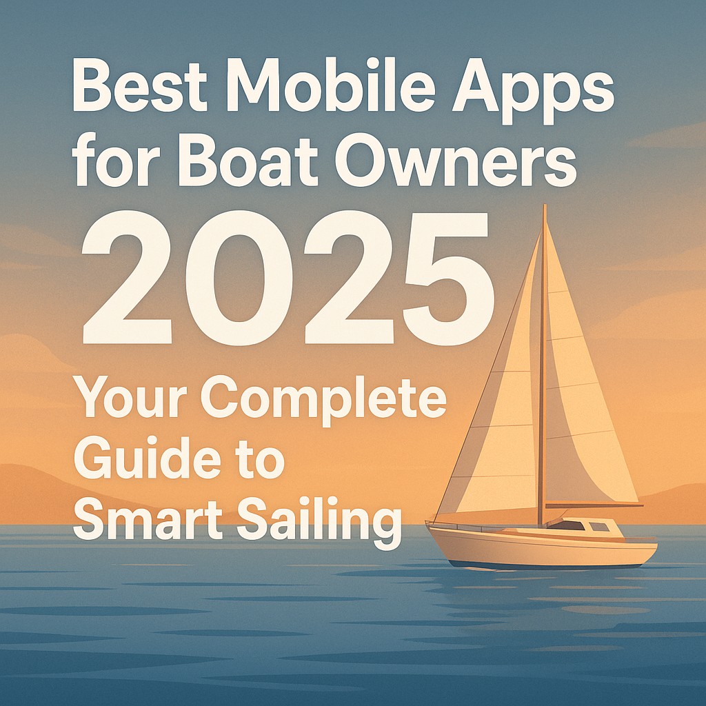 generate an image of an Best Mobile Apps for Boat Owners 2025 Your Complete Guide to Smart Sailing of 768x576 pixels